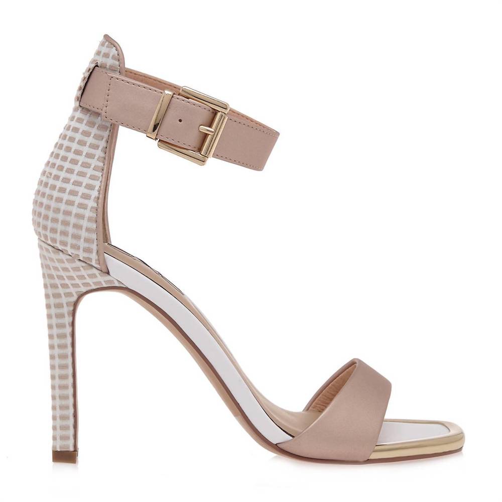 NEW EXE women's sissy-520 heels in white/nude